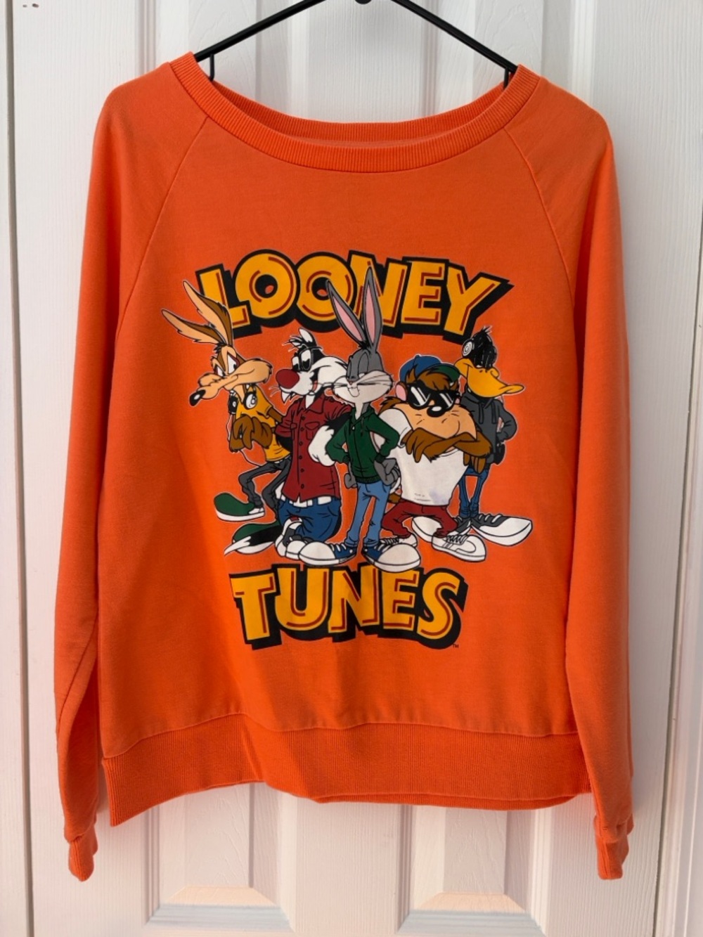 Looney Tunes Bright Orange Sweatshirt